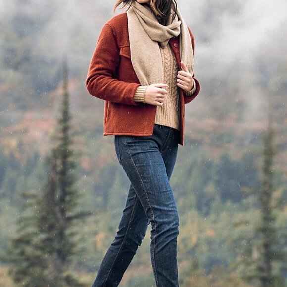 DUER - Fleece-lined Mid Rise Slim Straight Denim Jeans - DU/ER - Picture 2 of 7